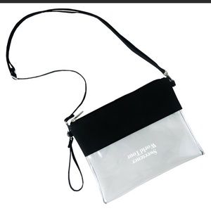 Sweetener clear crossbody!